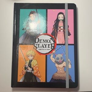 Demon slayer journal/diary/notebook anime